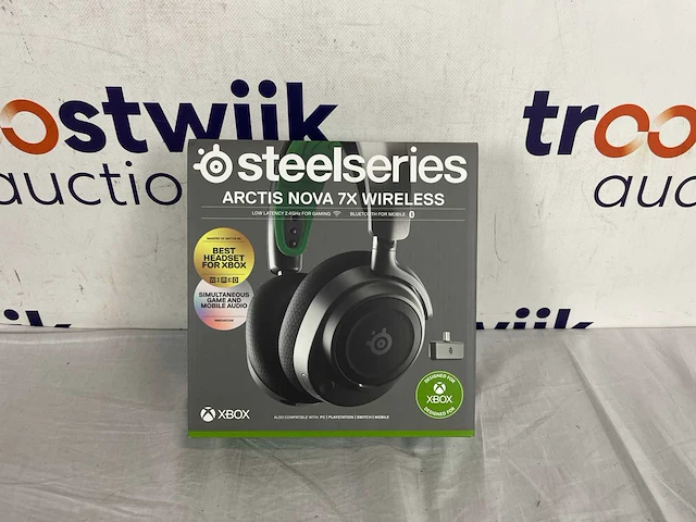 Steelseries arctis nova 7x draadloze gaming headset - zwart - xbox series x/s & xbox one - afbeelding 2 van  2