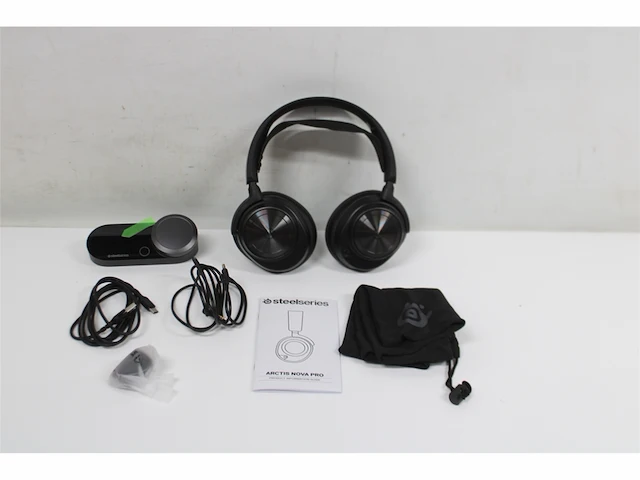 Steelseries arctis nova pro high-res gaming headset - pc, ps5/ps4 & switch zwart - afbeelding 5 van  6