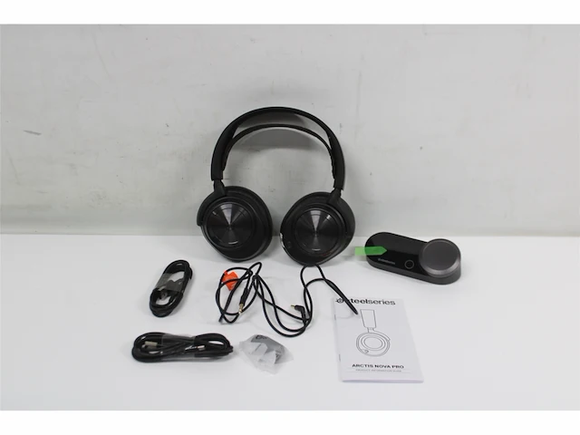 Steelseries arctis nova pro high-res gaming headset - pc, ps5/ps4 & switch zwart - afbeelding 5 van  6
