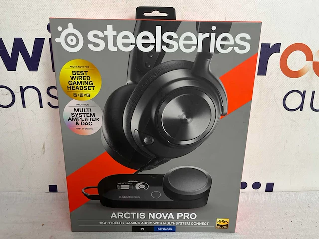 Steelseries arctis nova pro high-res gaming headset - pc, ps5/ps4 & switch - afbeelding 2 van  2