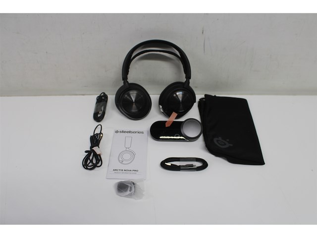 Steelseries arctis nova pro high-res gaming headset pc ps5/ps4 & switch zwart - afbeelding 6 van  6