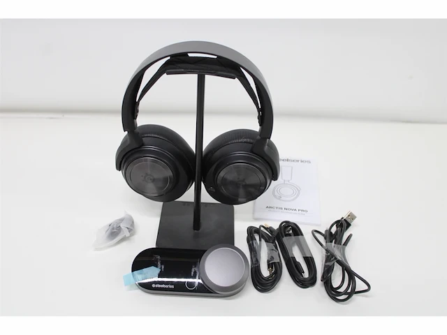 Steelseries arctis nova pro highres gaming headset pc, ps5/ps4 & switch zwart - afbeelding 5 van  6