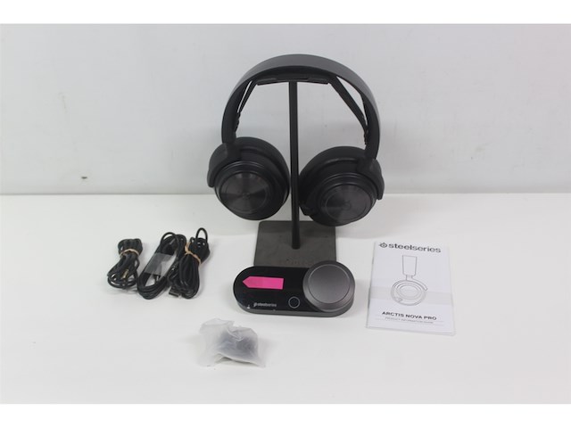 Steelseries arctis nova pro highres gaming headset pc ps5/ps4 & switch zwart - afbeelding 5 van  6