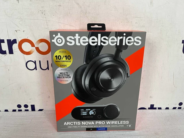 Steelseries arctis nova pro wireless - draadloze gaming headset - zwart - pc, ps5/ps4 & switch - afbeelding 2 van  3