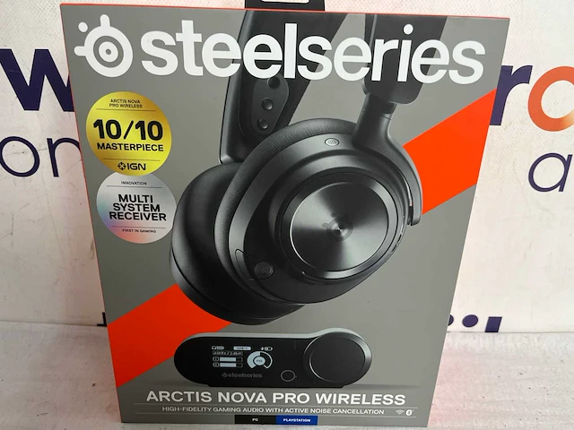Steelseries arctis nova pro wireless - draadloze gaming headset - zwart - pc, ps5/ps4 & switch - afbeelding 2 van  2