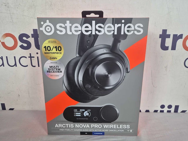 Steelseries arctis nova pro wireless - draadloze gaming headset - zwart - pc, ps5/ps4 & switch - afbeelding 2 van  2