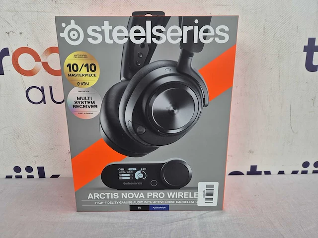 Steelseries arctis nova pro wireless - draadloze gaming headset - zwart - pc, ps5/ps4 & switch - afbeelding 2 van  2