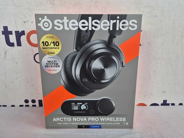 Steelseries arctis nova pro wireless - draadloze gaming headset - zwart - pc, ps5/ps4 & switch - afbeelding 2 van  2