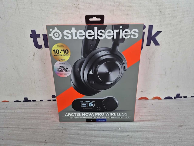 Steelseries arctis nova pro wireless - draadloze gaming headset - zwart - - afbeelding 2 van  2