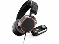 Steelseries arctis pro gamedac rgb hi-res gaming headset - pc + playstation 5 - zwart - afbeelding 1 van  6