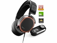 Steelseries arctis pro gamedac rgb hi-res gaming headset - pc + playstation 5 - zwart - afbeelding 4 van  6