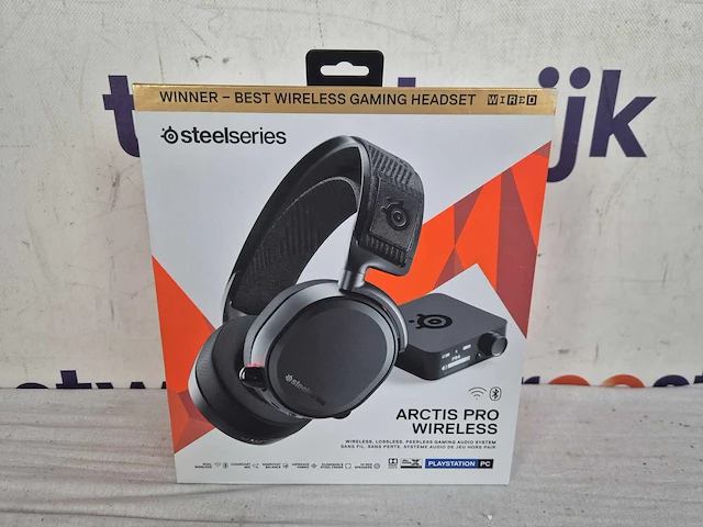Steelseries arctis pro wireless - draadloze gaming headset - pc & ps5 - afbeelding 2 van  2