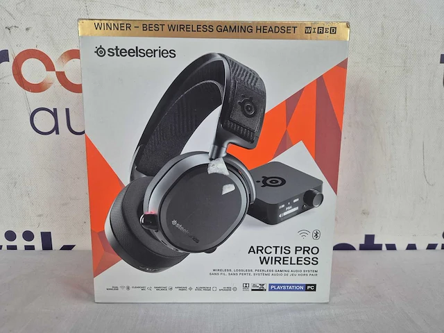 Steelseries arctis pro wireless - draadloze gaming headset - pc & ps5 - afbeelding 2 van  2
