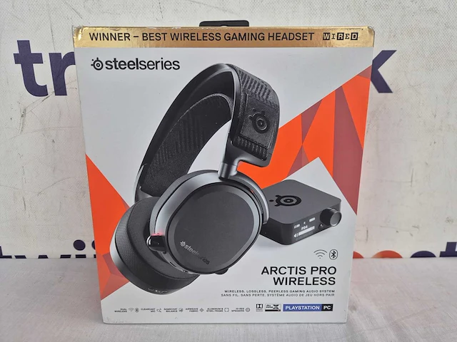 Steelseries arctis pro wireless - draadloze gaming headset - pc & ps5 - afbeelding 2 van  2