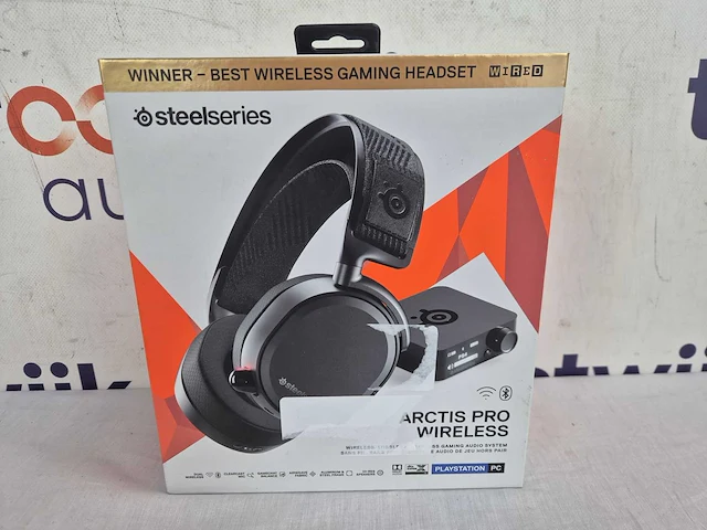 Steelseries arctis pro wireless - draadloze gaming headset - pc & ps5 - afbeelding 2 van  2