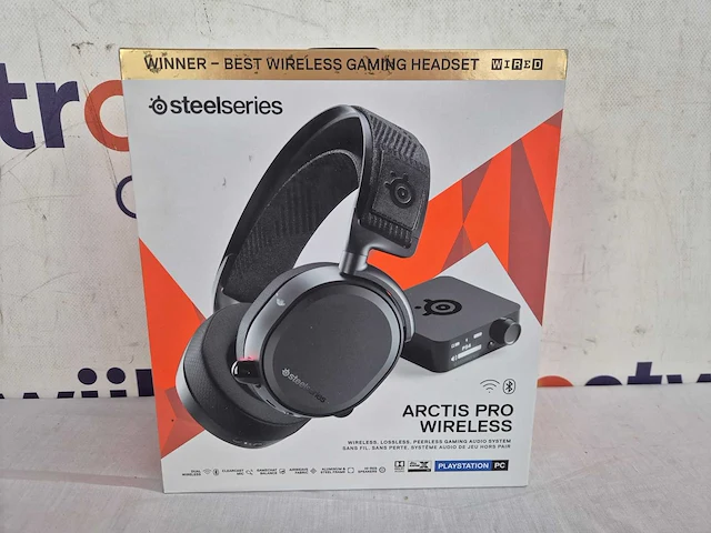 Steelseries arctis pro wireless - draadloze gaming headset - pc & ps5 - afbeelding 2 van  2