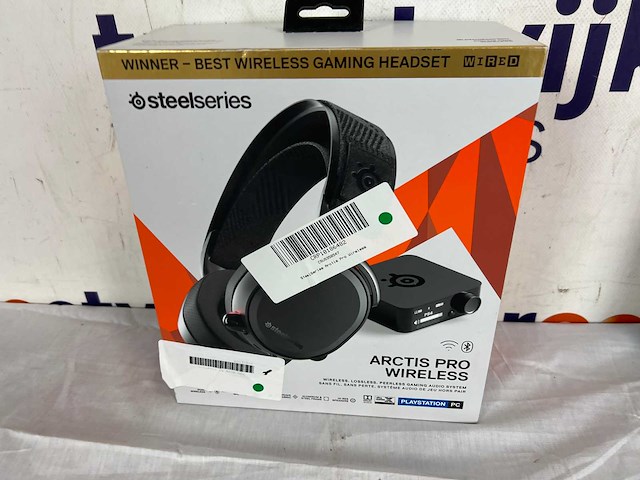 Steelseries arctis pro wireless - draadloze gaming headset - pc & ps5 - afbeelding 2 van  2