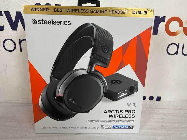 Steelseries arctis pro wireless - draadloze gaming headset - pc & ps6 - afbeelding 2 van  2