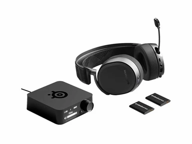 Steelseries arctis pro wireless zwart - afbeelding 1 van  3