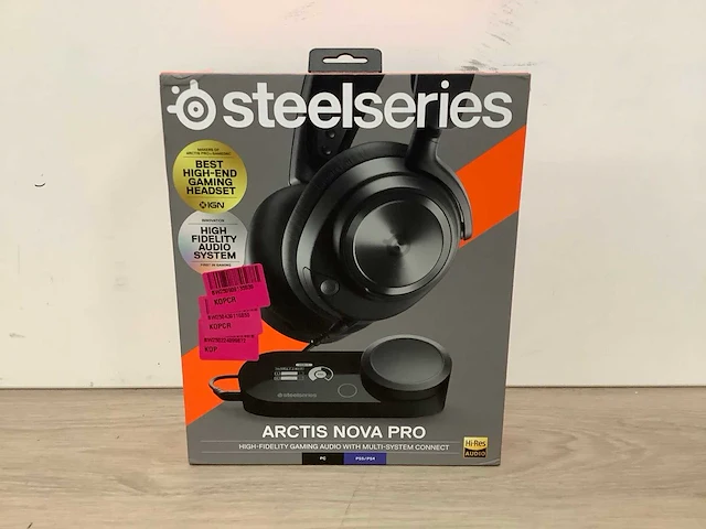 Steelseries pro high-res gaming arctis nova headset - afbeelding 2 van  8
