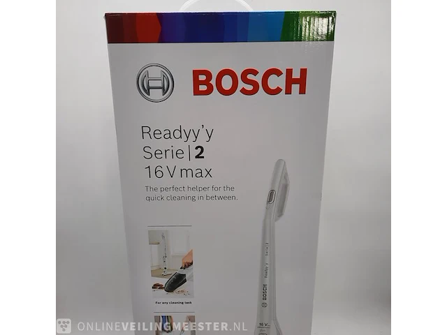 Steelstofzuiger bosch, bbhf2parq - ready series 2 16v - afbeelding 2 van  8