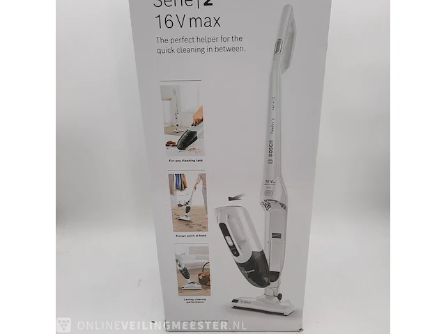 Steelstofzuiger bosch, bbhf2parq - ready series 2 16v - afbeelding 3 van  8