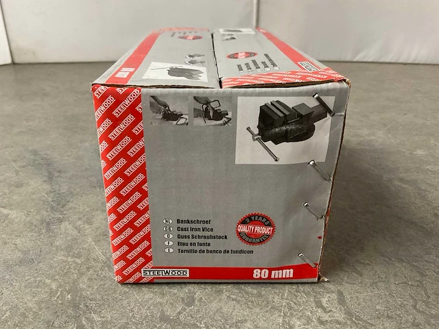 Steelwood - bankschroef - 80 mm (4x) - afbeelding 5 van  6