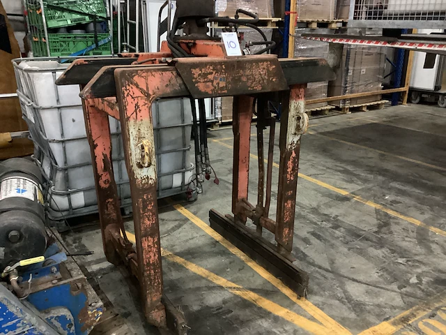 Steenklem met thumbb 518dd hydraulische rotatormotor - afbeelding 5 van  12