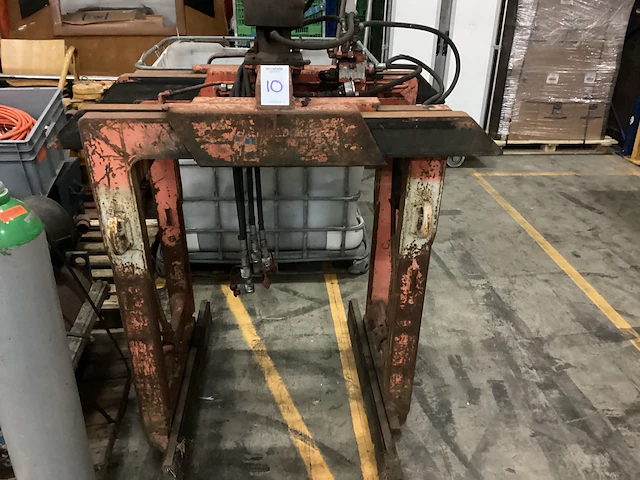Steenklem met thumbb 518dd hydraulische rotatormotor - afbeelding 7 van  12