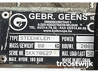 Steenklem ten behoeve van knikmops - afbeelding 5 van  13