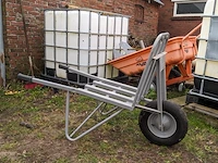 Steenkruiwagen op luchtband matador - afbeelding 1 van  3