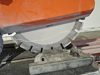 Steenzaag verstelbaar euro shatal, ts351-45, bouwjaar 2016, l=600mm h=105mm/90° 80mm/45° 230v ~ - afbeelding 4 van  13