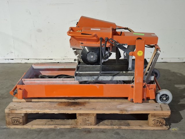 Steenzaag verstelbaar euro shatal, ts351-45, bouwjaar 2016, l=600mm h=105mm/90° 80mm/45° 230v ~ - afbeelding 1 van  13