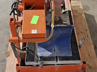 Steenzaag verstelbaar euro shatal, ts351-45, bouwjaar 2016, l=600mm h=105mm/90° 80mm/45° 230v ~ - afbeelding 7 van  13