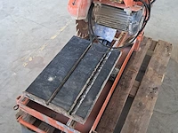 Steenzaag verstelbaar euro shatal, ts351-45, bouwjaar 2019, l=600mm h=105mm/90° 80mm/45° 230v ~ - afbeelding 4 van  10