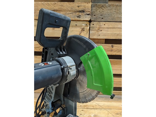 Steenzaagmachine, eibenstock, est 350.3, groen/zwart, 2022 - afbeelding 5 van  9