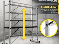 Steiger - multifuncitionele ladder - ladderrek - werkblad - werkplatform - 4 in 1 - afbeelding 13 van  13