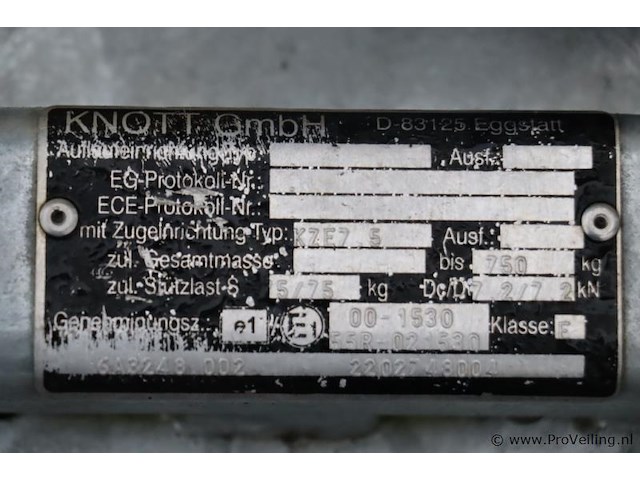 Steigeraanhanger, gegalvaniseerd - afbeelding 13 van  13