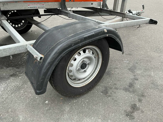 Steigeraanhanger met rolsteiger - afbeelding 5 van  17