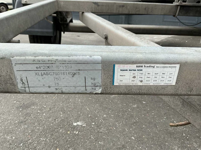 Steigeraanhanger met rolsteiger - afbeelding 9 van  17