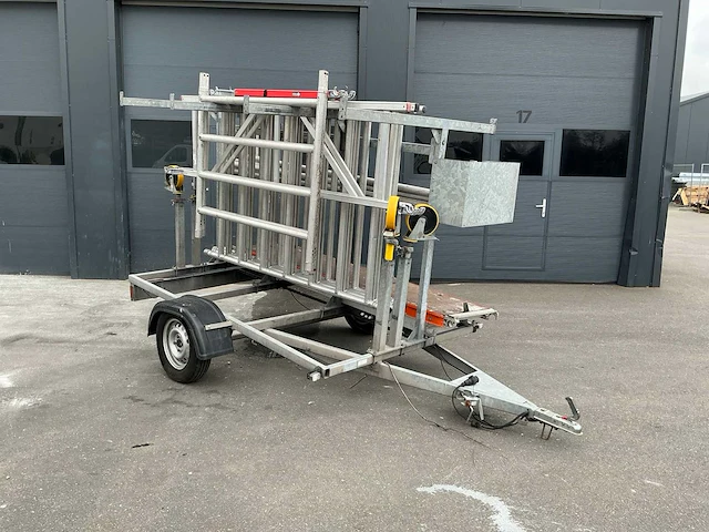Steigeraanhanger met rolsteiger - afbeelding 10 van  17
