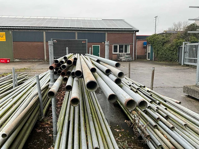 Steigerbuis 6 mtr - ø 48,3 mm - steigers (ca. 40stuks) - afbeelding 4 van  5
