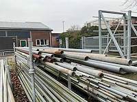 Steigerbuis 6 mtr - ø 48,3 mm - steigers (ca. 40stuks) - afbeelding 5 van  5