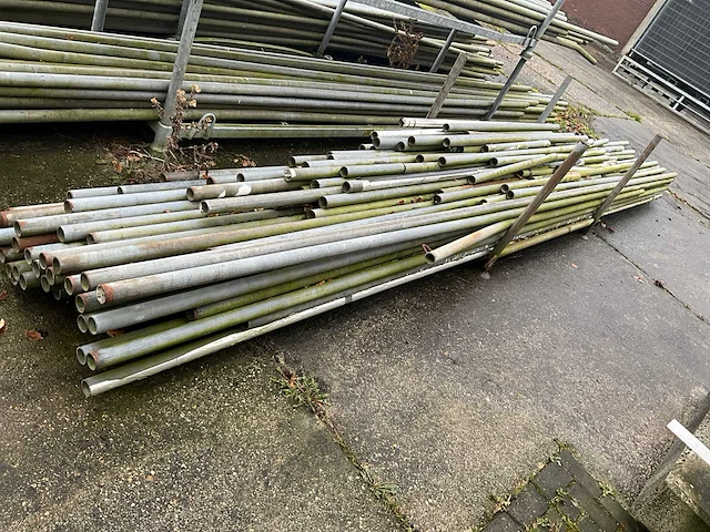 Steigerbuis 6 mtr - ø 48,3 mm - steigers (ca. 80 stuks) - afbeelding 2 van  8