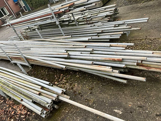 Steigerbuis 6 mtr - ø 48,3 mm - steigers (ca. 80stuks) - afbeelding 6 van  7