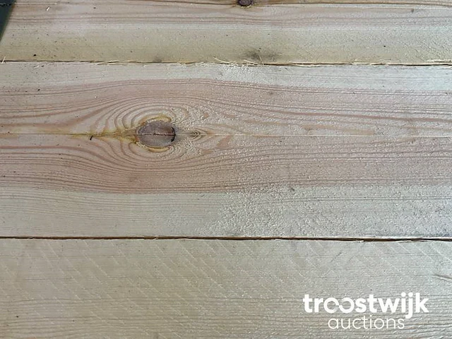 Steigerhout plank ruw 398x20x2.2 cm - afbeelding 6 van  8