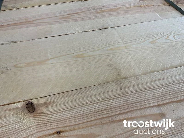Steigerhout plank ruw 398x20x2.2 cm - afbeelding 7 van  8