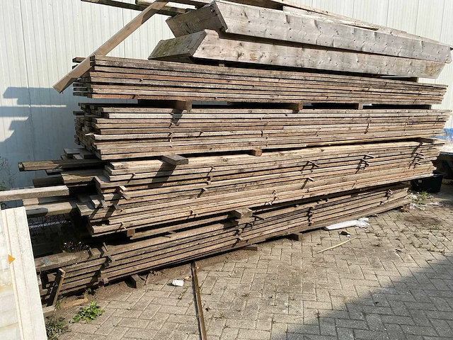 Steigerhoute planken (180x) - afbeelding 2 van  3