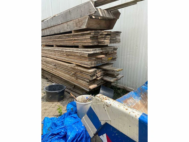 Steigerhoute planken (180x) - afbeelding 3 van  3