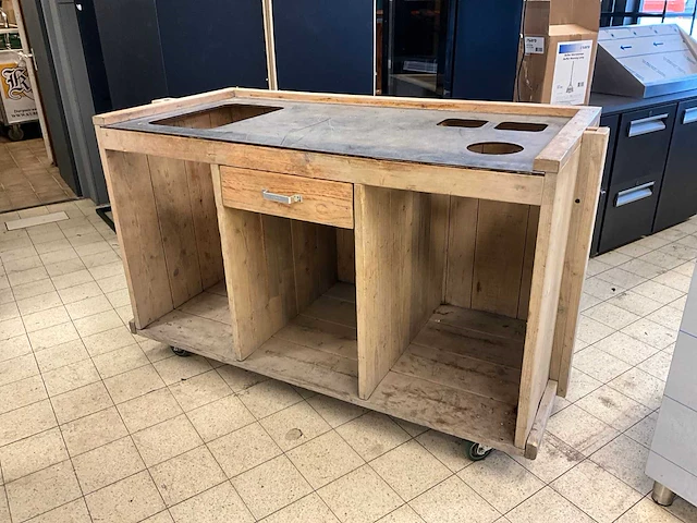 Steigerhouten buffetmeubel - afbeelding 1 van  8